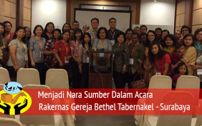Presentasi Tentang “Pelayanan Anak” di Rakernas Sinode GBT Surabaya
