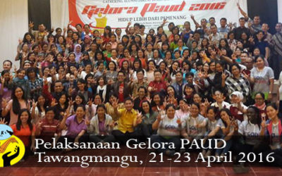 Pelaksanaan Gelora PAUD tahun 2016
