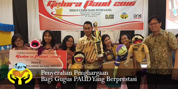Para Juara Lomba Pemberdayaan Gugus PAUD