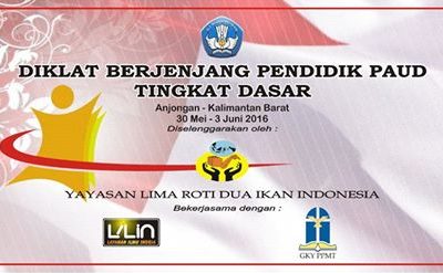 Diklat Berjenjang Pendidik PAUD tingkat Dasar Di Anjongan