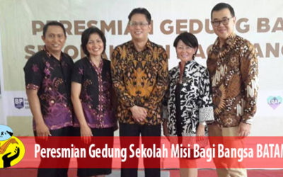 Peresmian Gedung Sekolah Misi Bagi Bangsa Batam