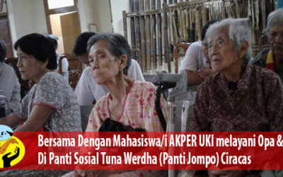 Melayani Opa dan Oma di PSTW 3 Ciracas