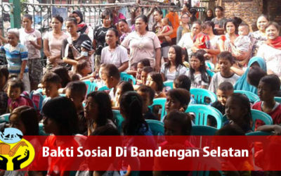 Baksos Pembagian Tas Sekolah Di Bandengan Selatan