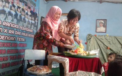 Kerjasama Lima Roti Dua Ikan Indonesia dengan TK Islam An Nisa