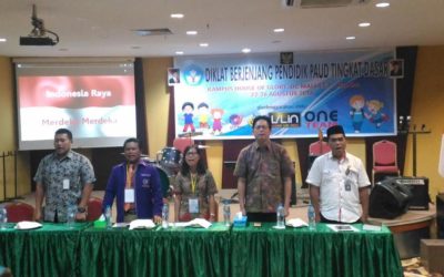 Pembukaan Diklat Berjenjang Pendidik PAUD Tingkat Dasar di STT REAL BATAM