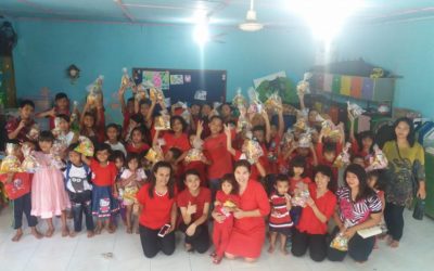 Perayaan hari Kemerdekaan RI di SM GKTI LRDII Sungai Tiram