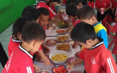 PAUD MBB Jatimulya Memperingati Hari Gizi Nasional