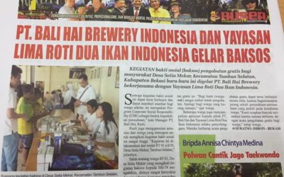 PT. Bali Hai Brewery Indonesia & Yayasan LRDII Gelar Baksos