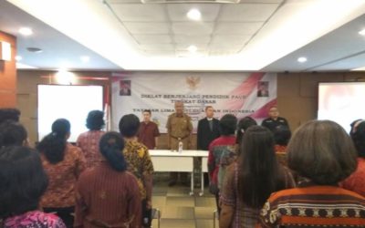 Pembukaan Diklat Berjenjang Pendidik PAUD Tingkat Dasar Bandar Lampung