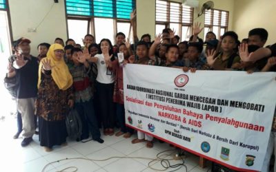 Sosialisasi Penyuluhan Narkoba dan Pornografi P4GN di SMPN 03 Tambun Utara