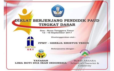 Pelaksanaan Diklat Berjenjang Pendidik PAUD Tingkat Dasar