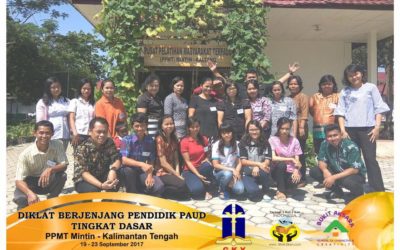 Diklat Berjenjang Pendidik PAUD Tingkat Dasar Khusus PPMT GKY Di MINTIN Kalteng