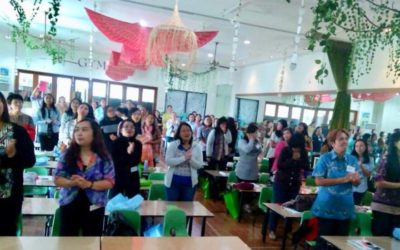 Hari Pertama Pembukaan Diklat Berjenjang Pendidik PAUD Tingkat Dasar Khusus GBI Rayon 1F