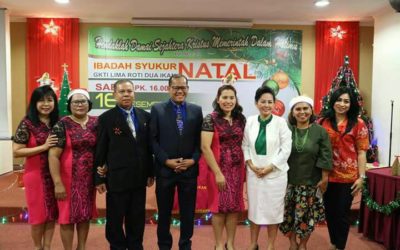 Ibadah Syukur Natal Gereja GKTI Lima Roti Dua Ikan
