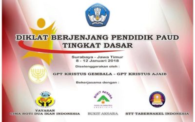 Diklat Berjenjang Pendidik PAUD Tingkat Dasar di Surabaya 8-12 Januari 2018