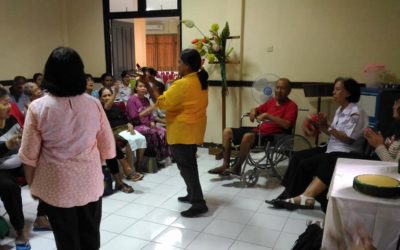 Perayaan Natal Di PSTW 4 Margaguna Pondok Indah.