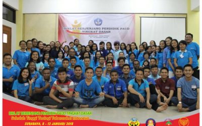 Peserta Diklat Berjenjang Pendidik PAUD Tingkat Dasar Surabaya