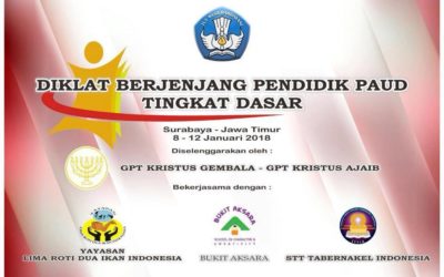 Pembukaan Diklat Berjenjang Pendidik PAUD Tingkat Dasar Surabaya 8 Januari 2018