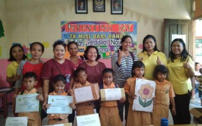 Kegiatan Parenting Day TK MBB Rawakalong