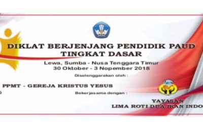 Diklat Berjenjang Pendidik PAUD Tingkat Dasar Nusa Tenggara Timur