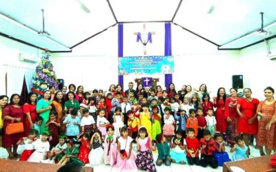 Perayaan Natal TK Misi Bagi Bangsa dan PD Rawakalong