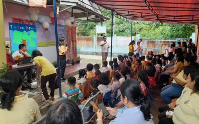 Acara Paskah SMA N 26 Jakarta Di TK Misi Bagi Bangsa