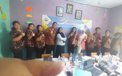 Acara Visitasi Akreditasi TK MBB Rawakalong