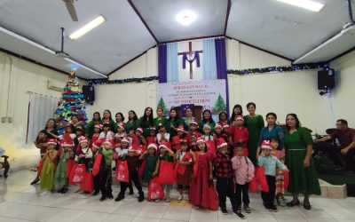 Acara Natal TK MBB dan Persekutuan Doa Rawa Kalong