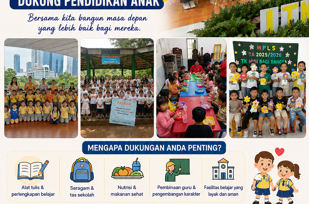 Investasi Terbaik adalah Masa Depan Anak-Anak